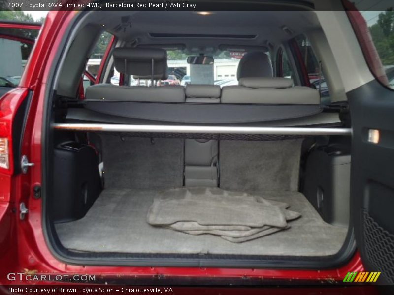 Barcelona Red Pearl / Ash Gray 2007 Toyota RAV4 Limited 4WD