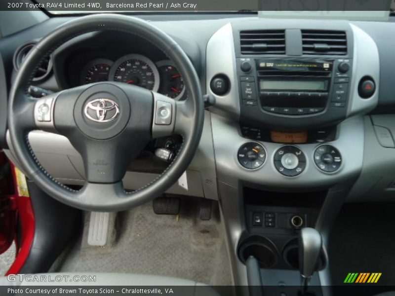Barcelona Red Pearl / Ash Gray 2007 Toyota RAV4 Limited 4WD