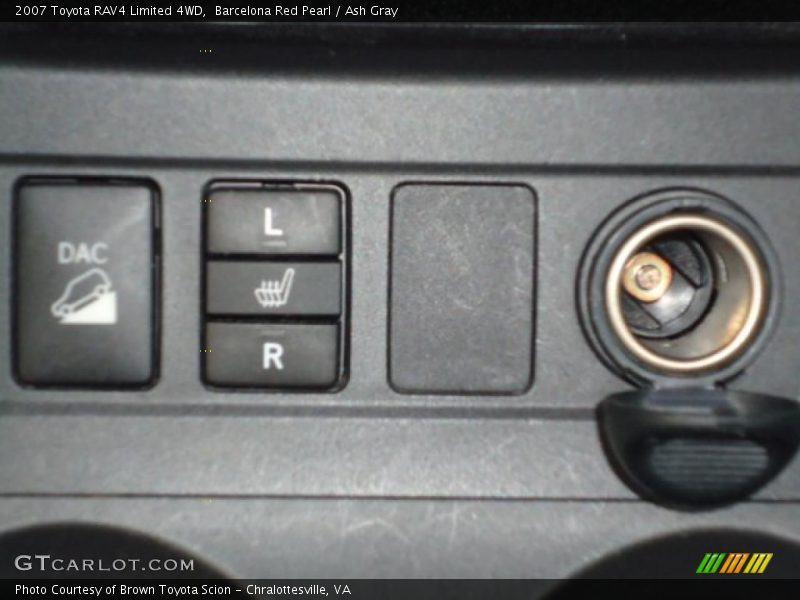 Barcelona Red Pearl / Ash Gray 2007 Toyota RAV4 Limited 4WD