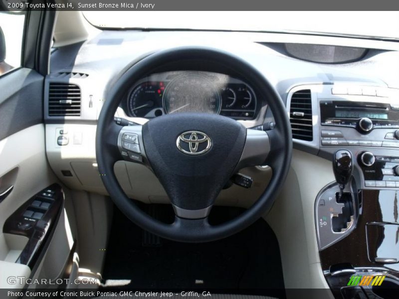 Sunset Bronze Mica / Ivory 2009 Toyota Venza I4