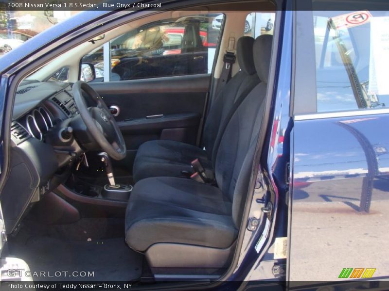 Blue Onyx / Charcoal 2008 Nissan Versa 1.8 S Sedan