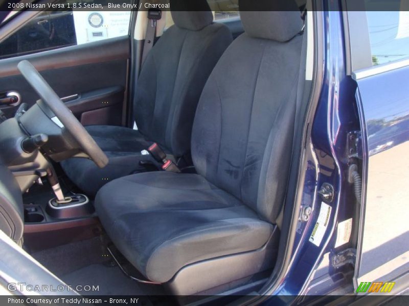 Blue Onyx / Charcoal 2008 Nissan Versa 1.8 S Sedan