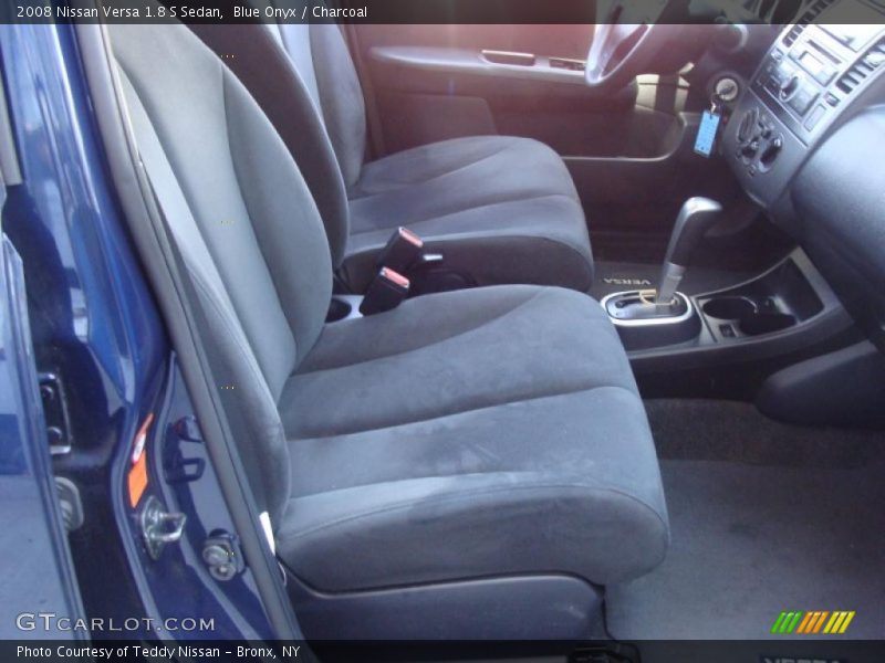 Blue Onyx / Charcoal 2008 Nissan Versa 1.8 S Sedan