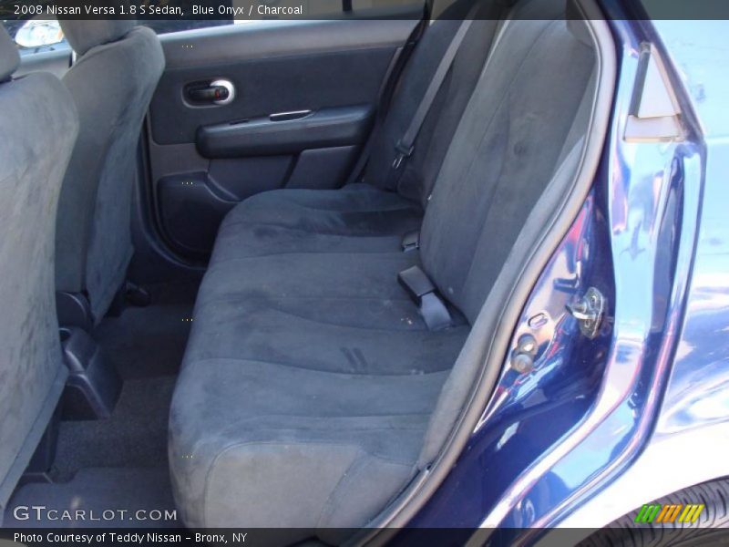 Blue Onyx / Charcoal 2008 Nissan Versa 1.8 S Sedan