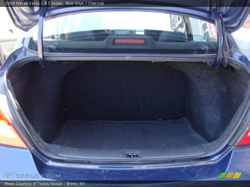 Blue Onyx / Charcoal 2008 Nissan Versa 1.8 S Sedan