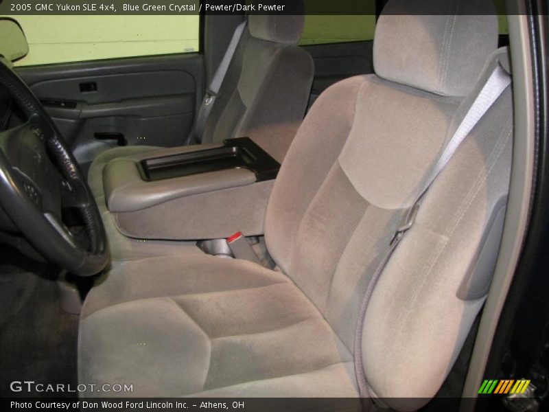 Blue Green Crystal / Pewter/Dark Pewter 2005 GMC Yukon SLE 4x4