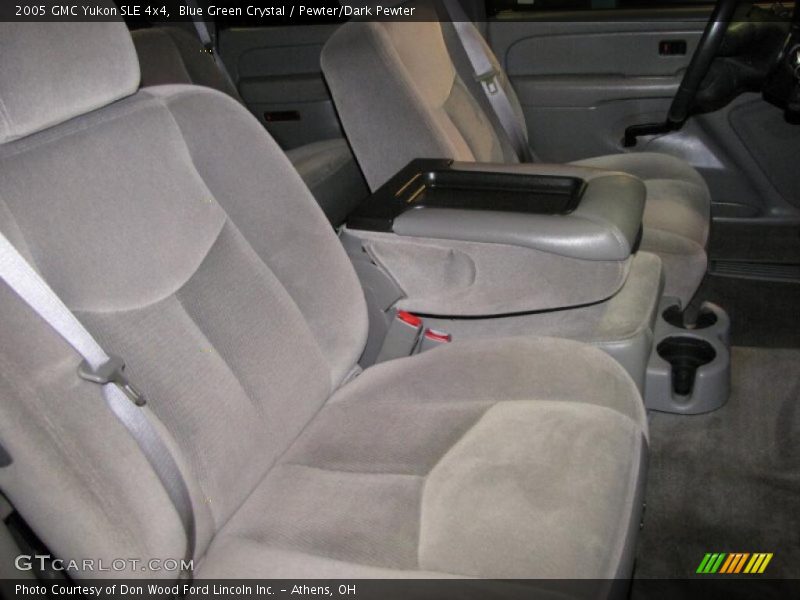 Blue Green Crystal / Pewter/Dark Pewter 2005 GMC Yukon SLE 4x4