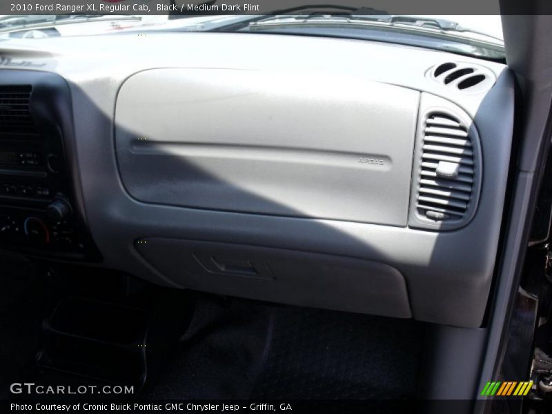 Black / Medium Dark Flint 2010 Ford Ranger XL Regular Cab