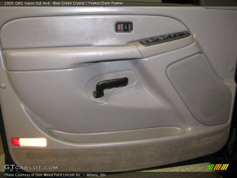 Blue Green Crystal / Pewter/Dark Pewter 2005 GMC Yukon SLE 4x4