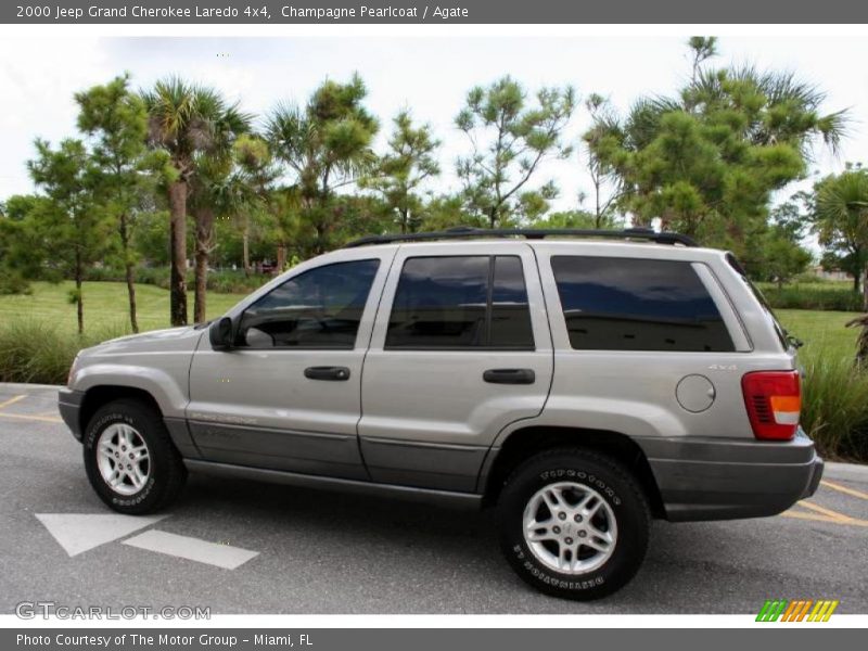 Champagne Pearlcoat / Agate 2000 Jeep Grand Cherokee Laredo 4x4