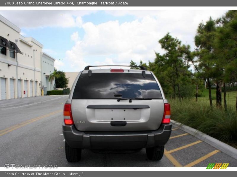 Champagne Pearlcoat / Agate 2000 Jeep Grand Cherokee Laredo 4x4