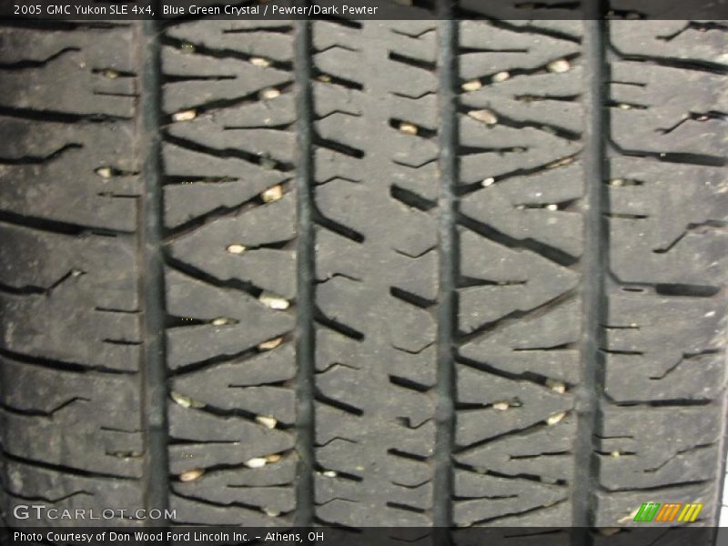 Blue Green Crystal / Pewter/Dark Pewter 2005 GMC Yukon SLE 4x4