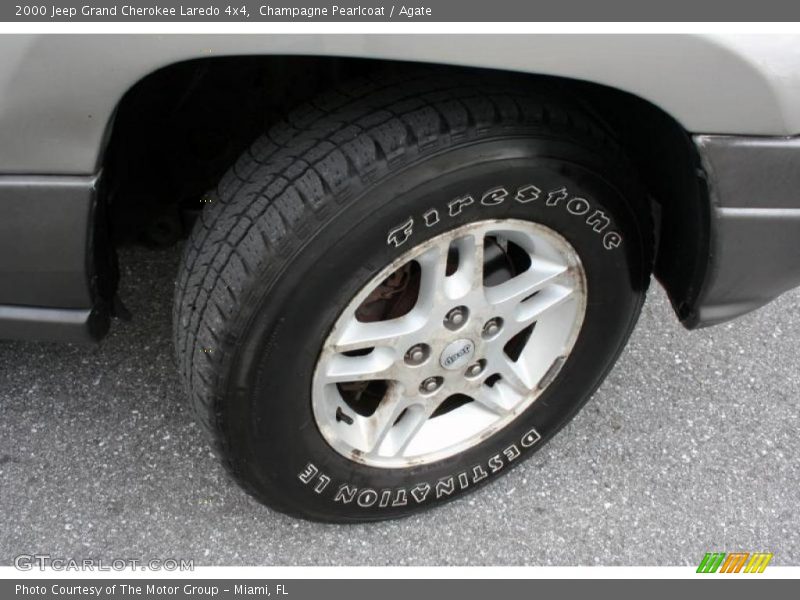 Champagne Pearlcoat / Agate 2000 Jeep Grand Cherokee Laredo 4x4