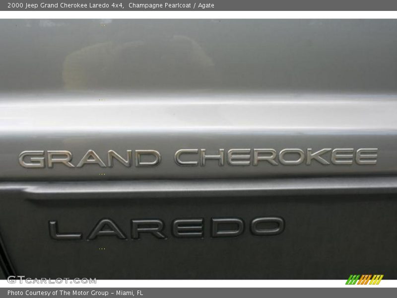 Champagne Pearlcoat / Agate 2000 Jeep Grand Cherokee Laredo 4x4