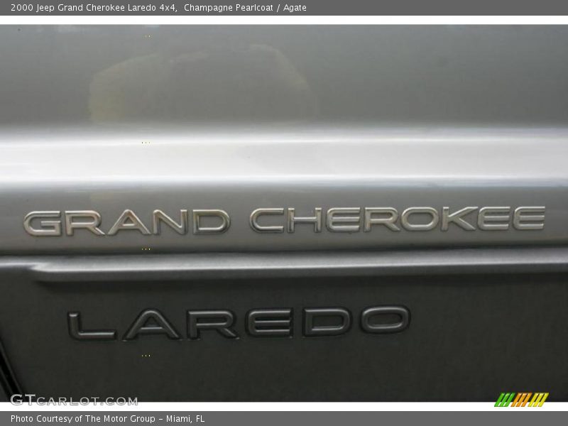 Champagne Pearlcoat / Agate 2000 Jeep Grand Cherokee Laredo 4x4