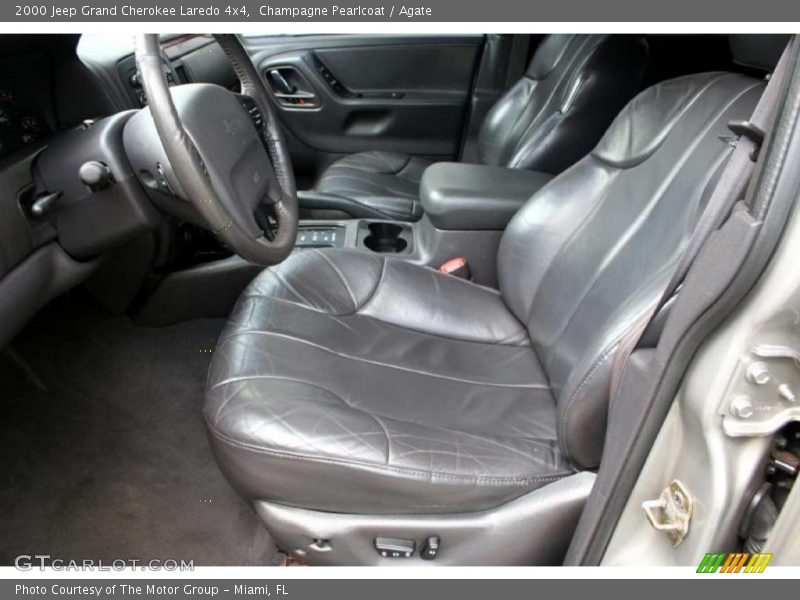 Champagne Pearlcoat / Agate 2000 Jeep Grand Cherokee Laredo 4x4
