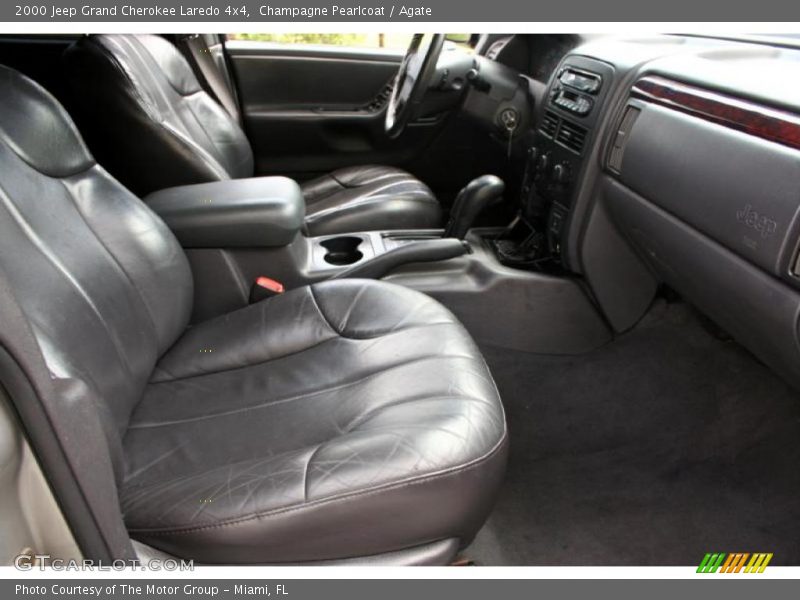 Champagne Pearlcoat / Agate 2000 Jeep Grand Cherokee Laredo 4x4