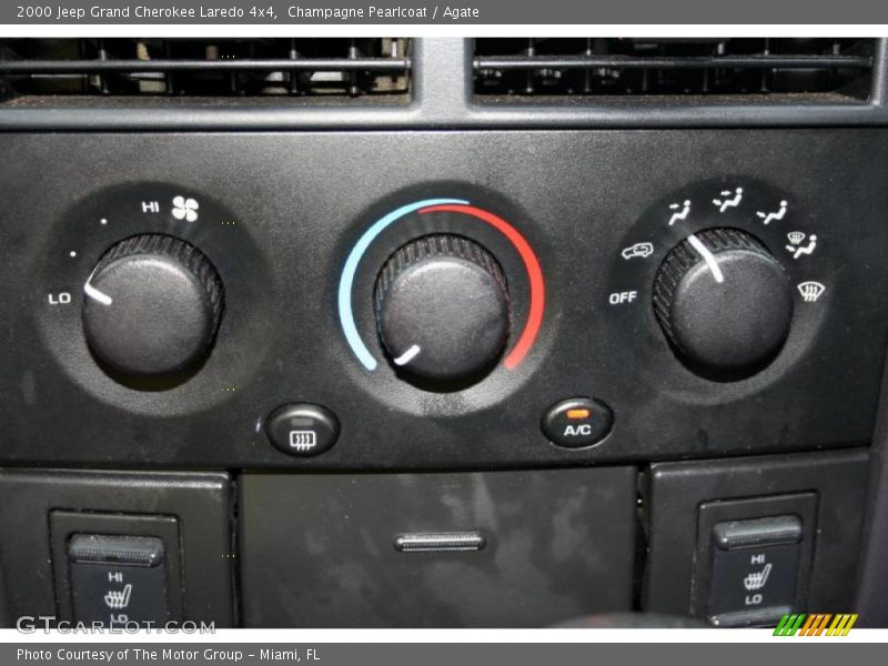 Champagne Pearlcoat / Agate 2000 Jeep Grand Cherokee Laredo 4x4