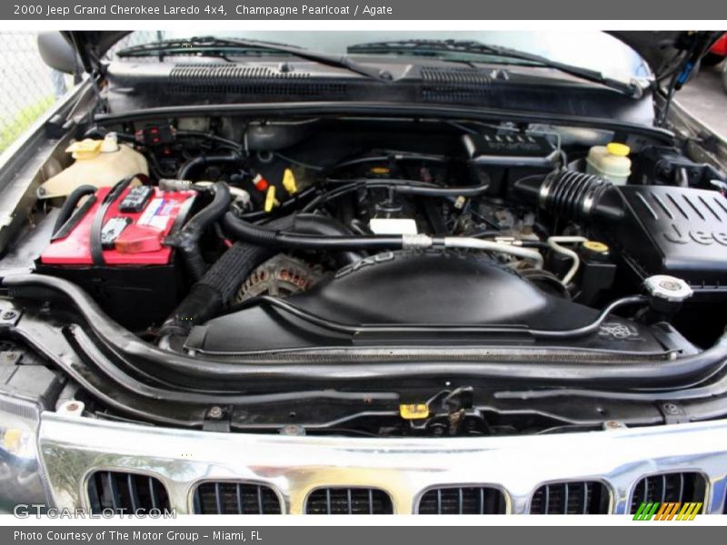 Champagne Pearlcoat / Agate 2000 Jeep Grand Cherokee Laredo 4x4