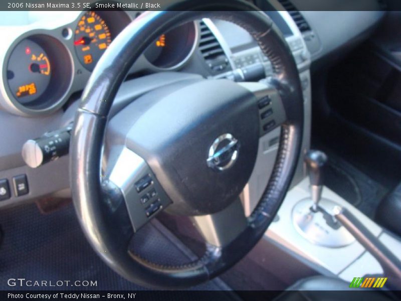 Smoke Metallic / Black 2006 Nissan Maxima 3.5 SE