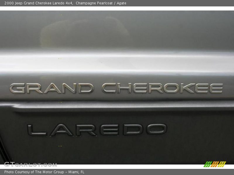 Champagne Pearlcoat / Agate 2000 Jeep Grand Cherokee Laredo 4x4