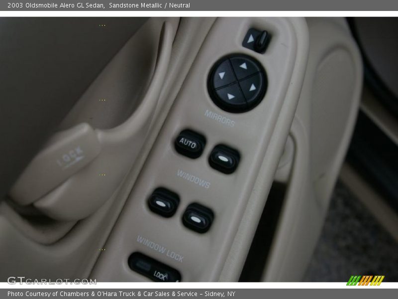 Sandstone Metallic / Neutral 2003 Oldsmobile Alero GL Sedan