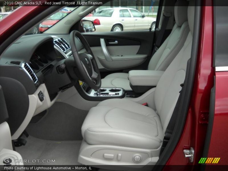 Red Jewel Tintcoat / Light Titanium 2010 GMC Acadia SLT