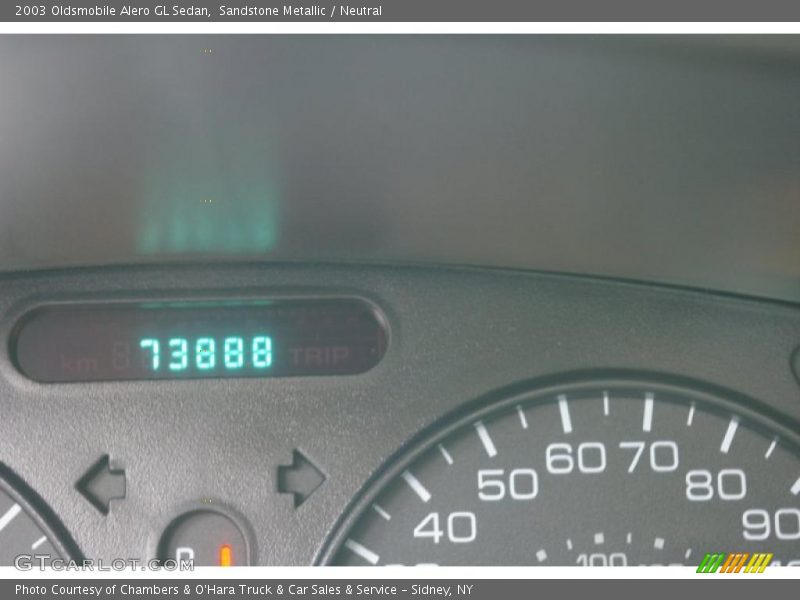 Sandstone Metallic / Neutral 2003 Oldsmobile Alero GL Sedan