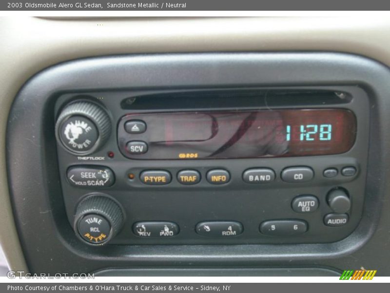 Sandstone Metallic / Neutral 2003 Oldsmobile Alero GL Sedan