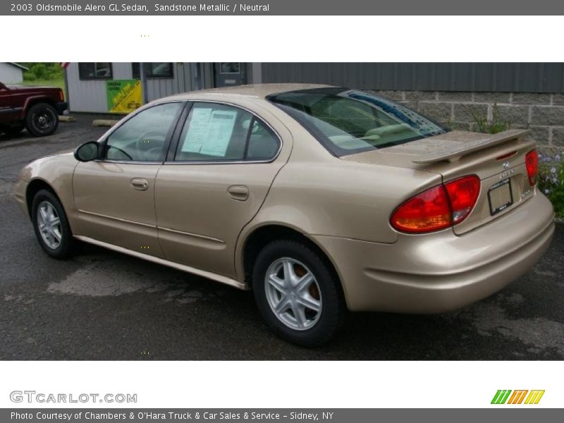 Sandstone Metallic / Neutral 2003 Oldsmobile Alero GL Sedan