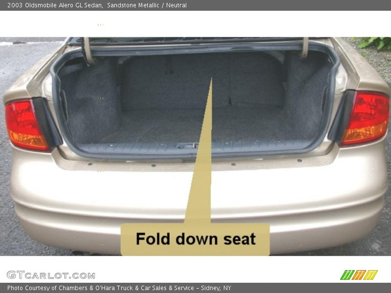 Sandstone Metallic / Neutral 2003 Oldsmobile Alero GL Sedan