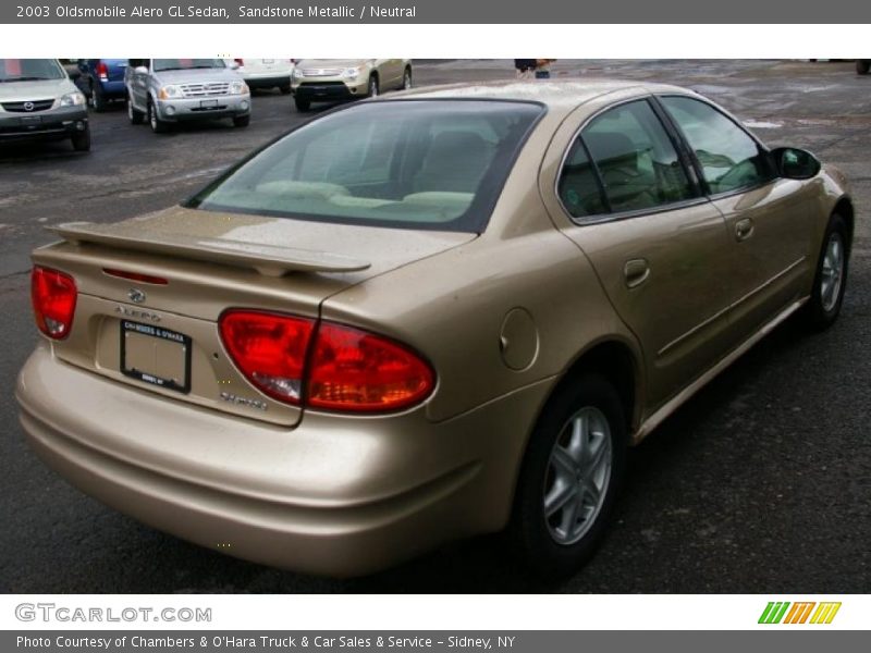 Sandstone Metallic / Neutral 2003 Oldsmobile Alero GL Sedan