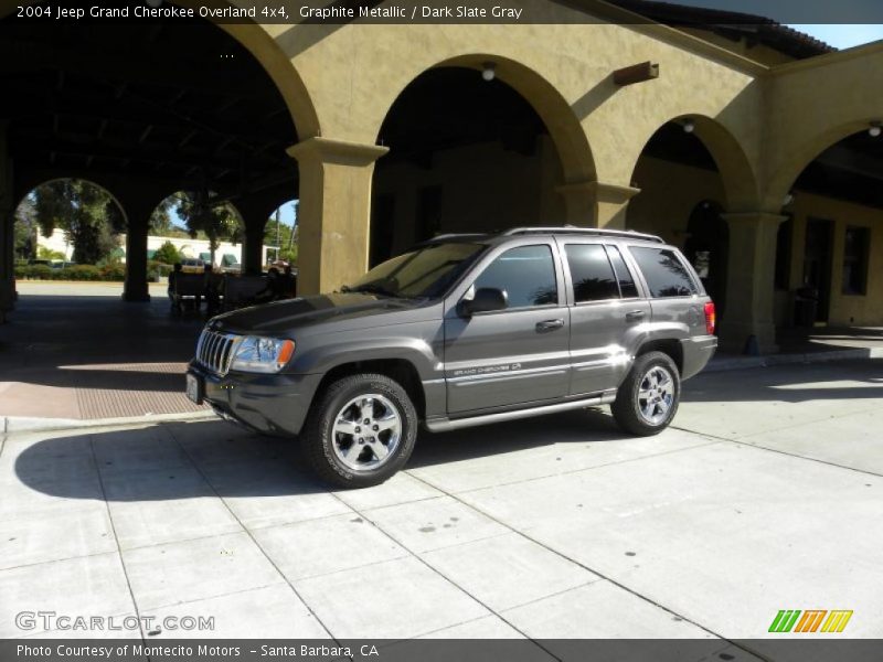 Graphite Metallic / Dark Slate Gray 2004 Jeep Grand Cherokee Overland 4x4