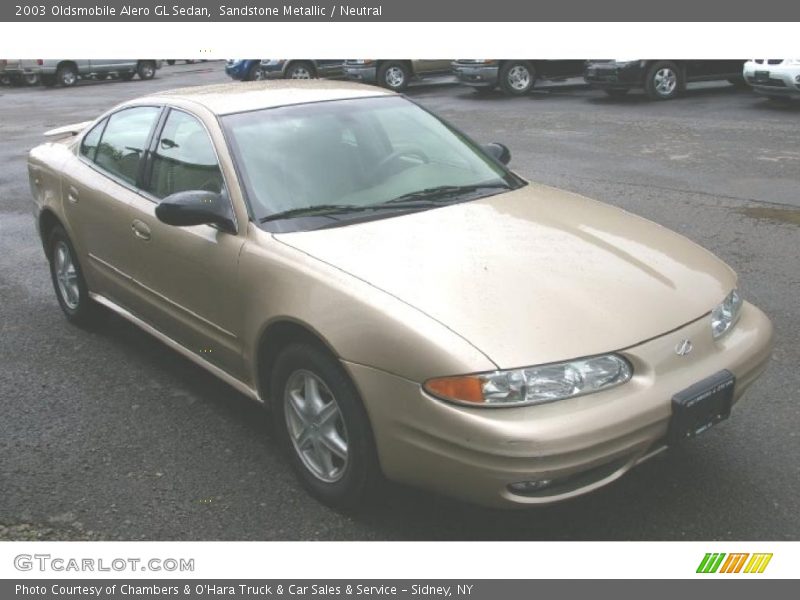 Sandstone Metallic / Neutral 2003 Oldsmobile Alero GL Sedan