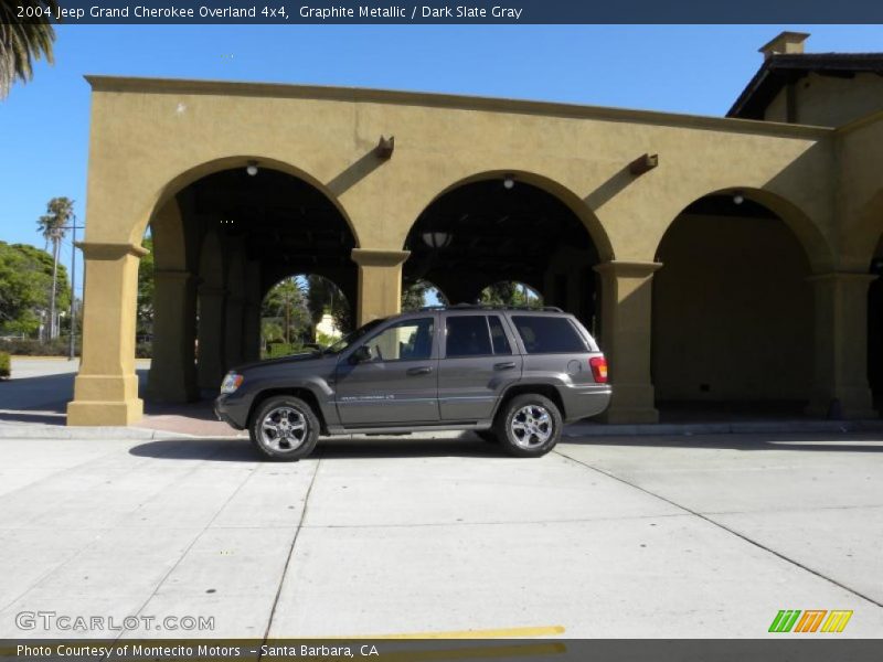 Graphite Metallic / Dark Slate Gray 2004 Jeep Grand Cherokee Overland 4x4