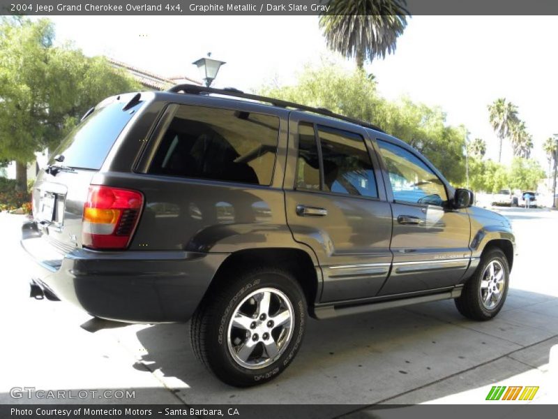 Graphite Metallic / Dark Slate Gray 2004 Jeep Grand Cherokee Overland 4x4