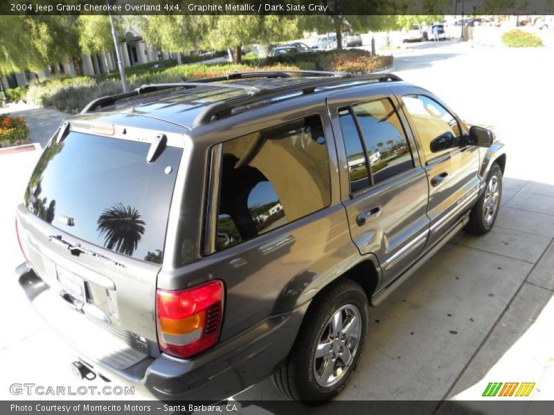 Graphite Metallic / Dark Slate Gray 2004 Jeep Grand Cherokee Overland 4x4