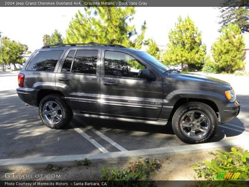 Graphite Metallic / Dark Slate Gray 2004 Jeep Grand Cherokee Overland 4x4