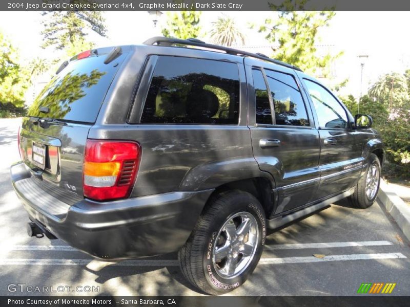 Graphite Metallic / Dark Slate Gray 2004 Jeep Grand Cherokee Overland 4x4