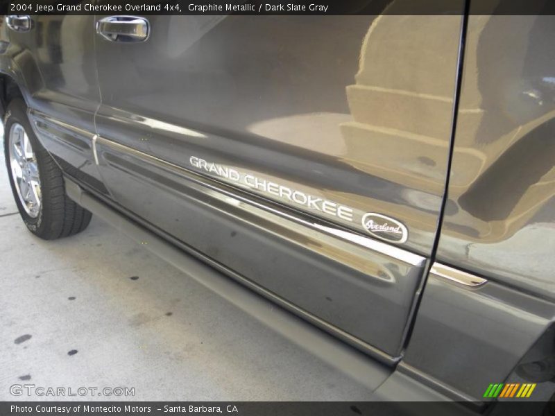 Graphite Metallic / Dark Slate Gray 2004 Jeep Grand Cherokee Overland 4x4