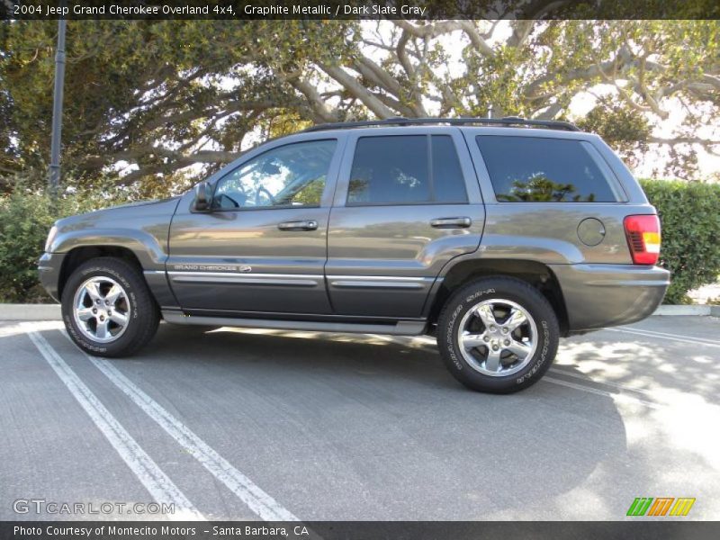 Graphite Metallic / Dark Slate Gray 2004 Jeep Grand Cherokee Overland 4x4