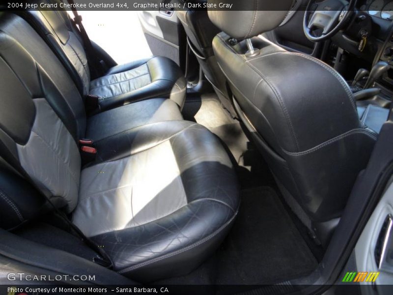Graphite Metallic / Dark Slate Gray 2004 Jeep Grand Cherokee Overland 4x4