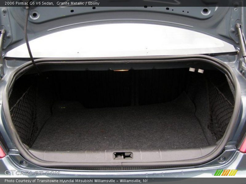 Granite Metallic / Ebony 2006 Pontiac G6 V6 Sedan