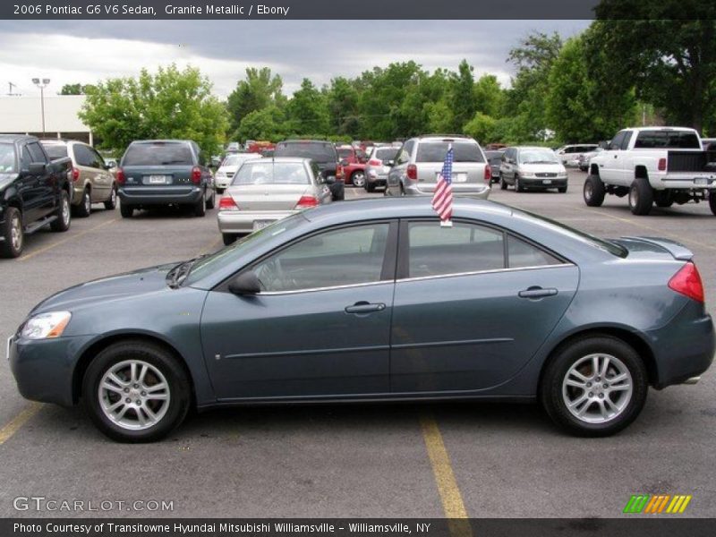 Granite Metallic / Ebony 2006 Pontiac G6 V6 Sedan