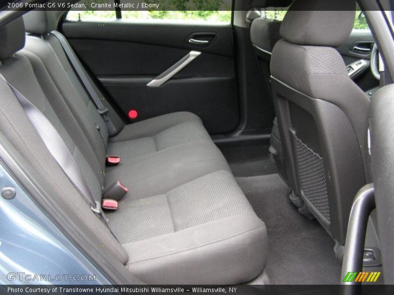 Granite Metallic / Ebony 2006 Pontiac G6 V6 Sedan