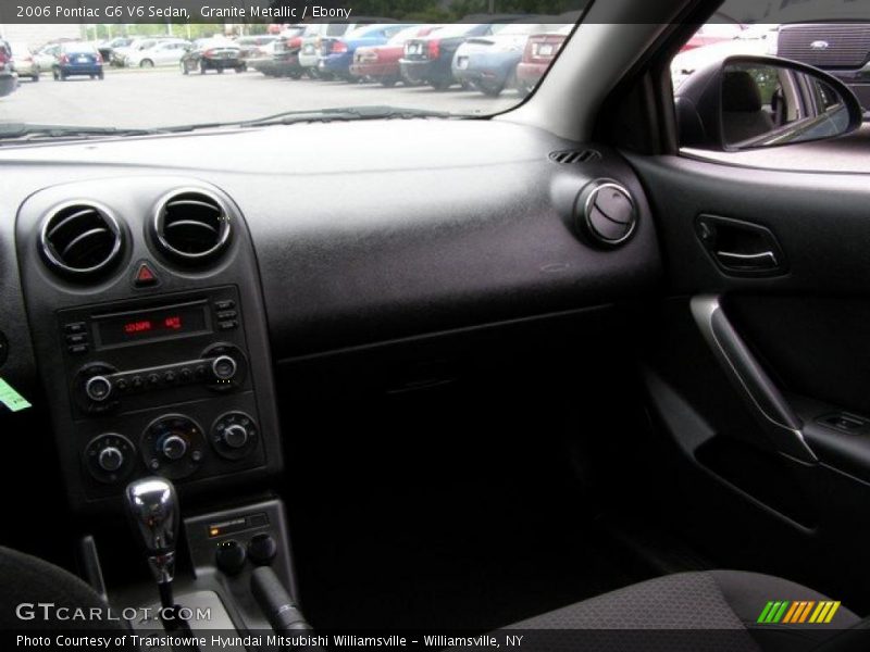 Granite Metallic / Ebony 2006 Pontiac G6 V6 Sedan