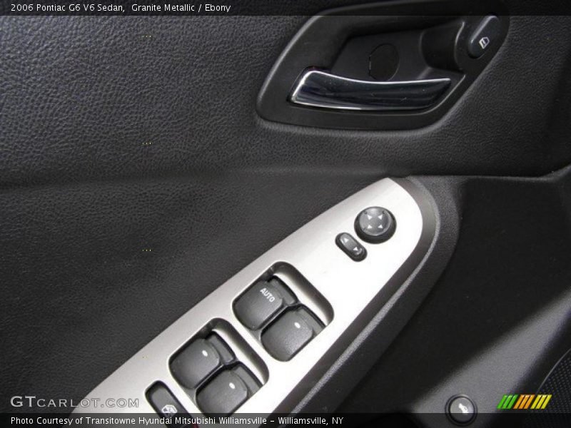 Granite Metallic / Ebony 2006 Pontiac G6 V6 Sedan