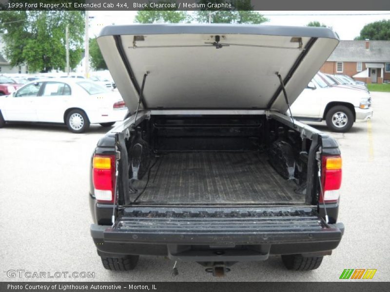 Black Clearcoat / Medium Graphite 1999 Ford Ranger XLT Extended Cab 4x4