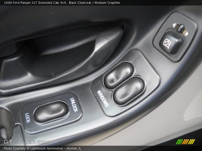 Black Clearcoat / Medium Graphite 1999 Ford Ranger XLT Extended Cab 4x4