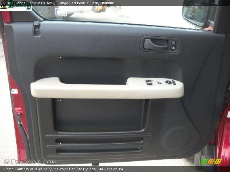 Tango Red Pearl / Black/Titanium 2007 Honda Element EX AWD